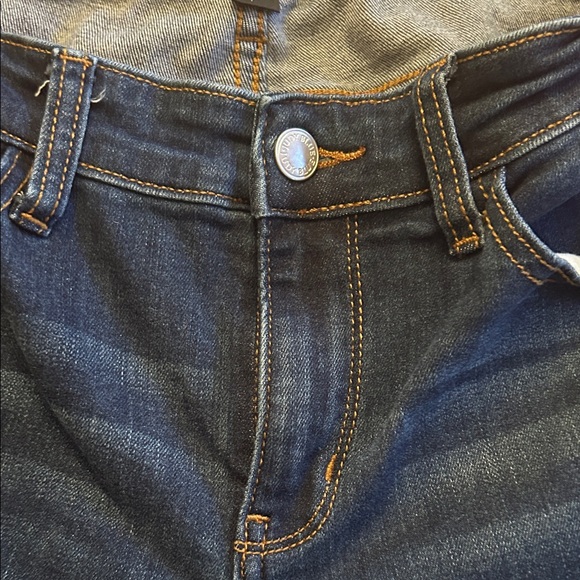 Judy Blue Straight Leg Jeans Dark Wash High Rise Boutique Denim - Picture 4 of 5